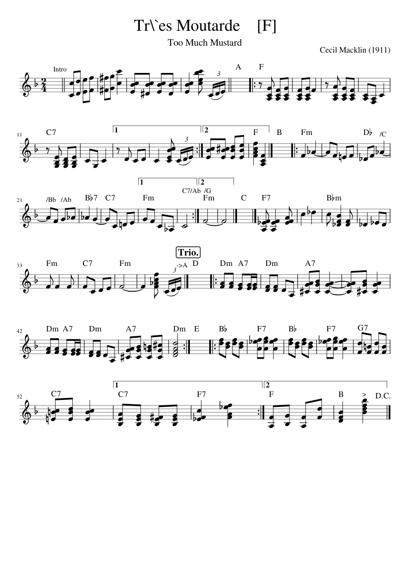 Tr\es Moutarde