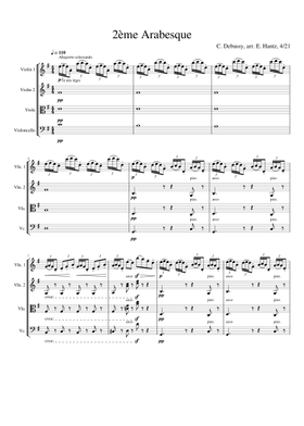 2 Arabesques Sheet Music Free Download In Pdf Or Midi On Musescore Com