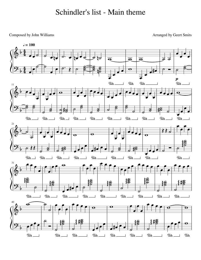 Schindler's List Theme