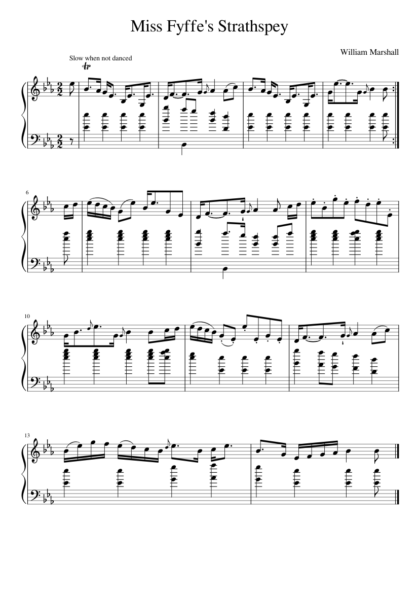 Miss Fyffe's Strathspey