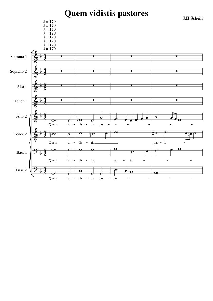 Quem vidistis pastores?