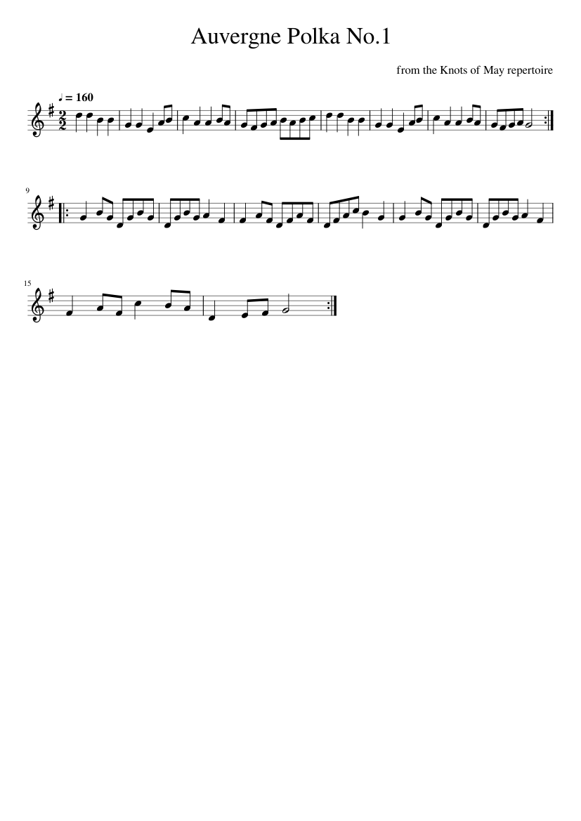 Auvergne Polka No.1