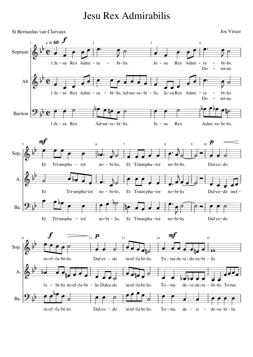 Jesu Rex Admirabilis