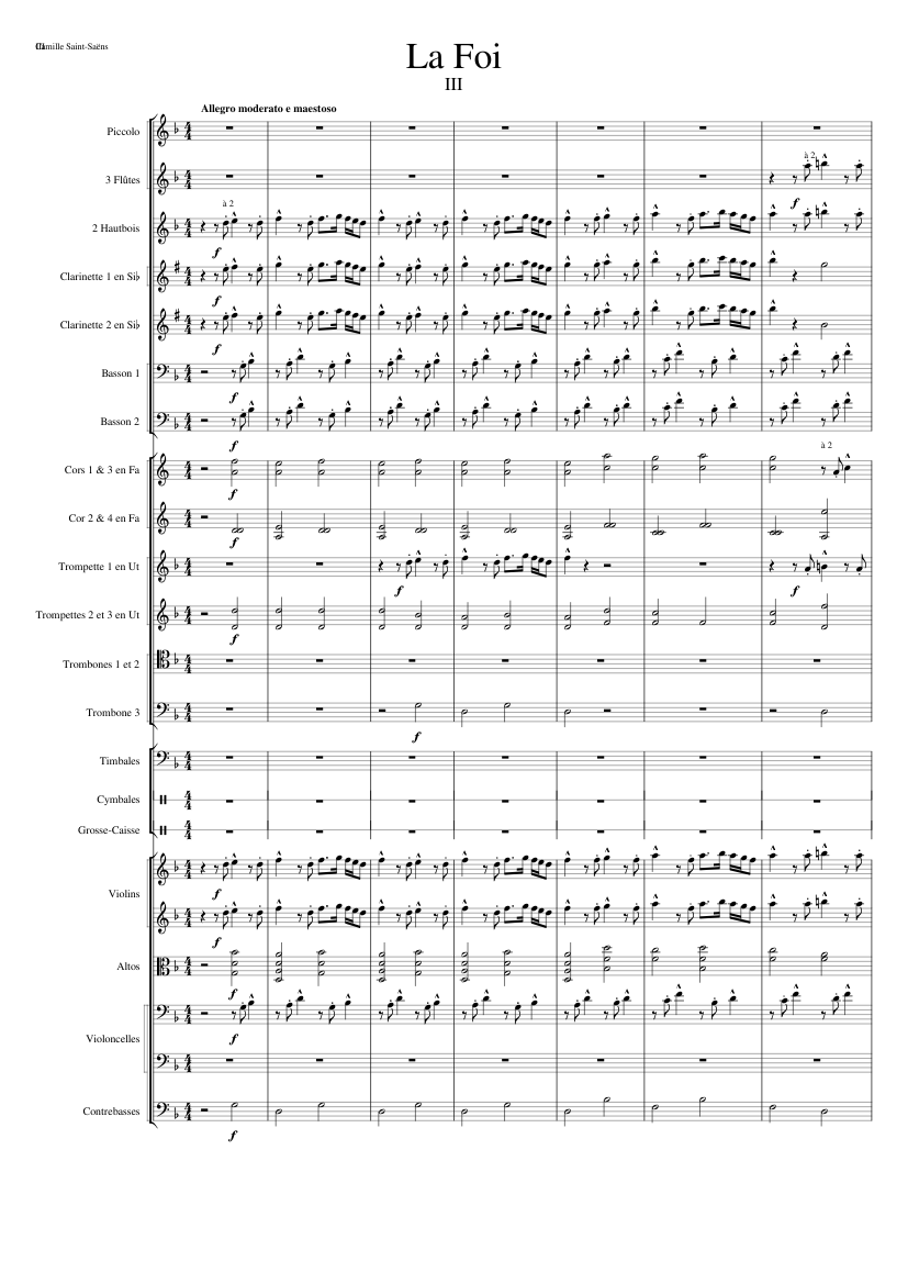 La foi Op.130