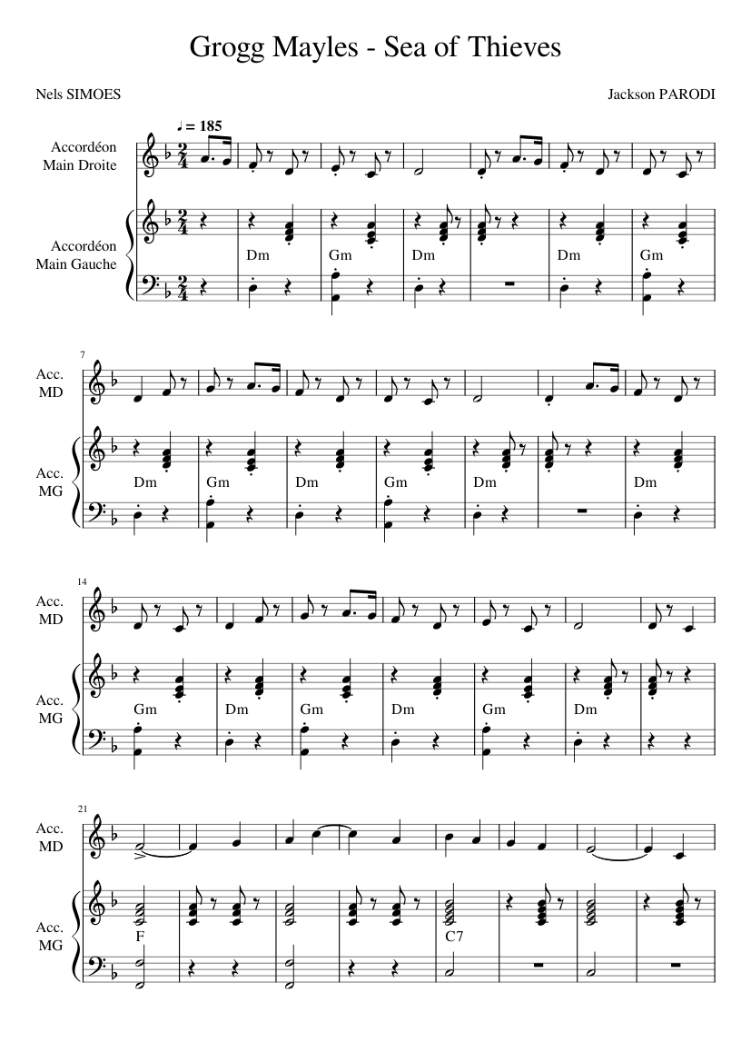 sea of thieves - grogg mayles