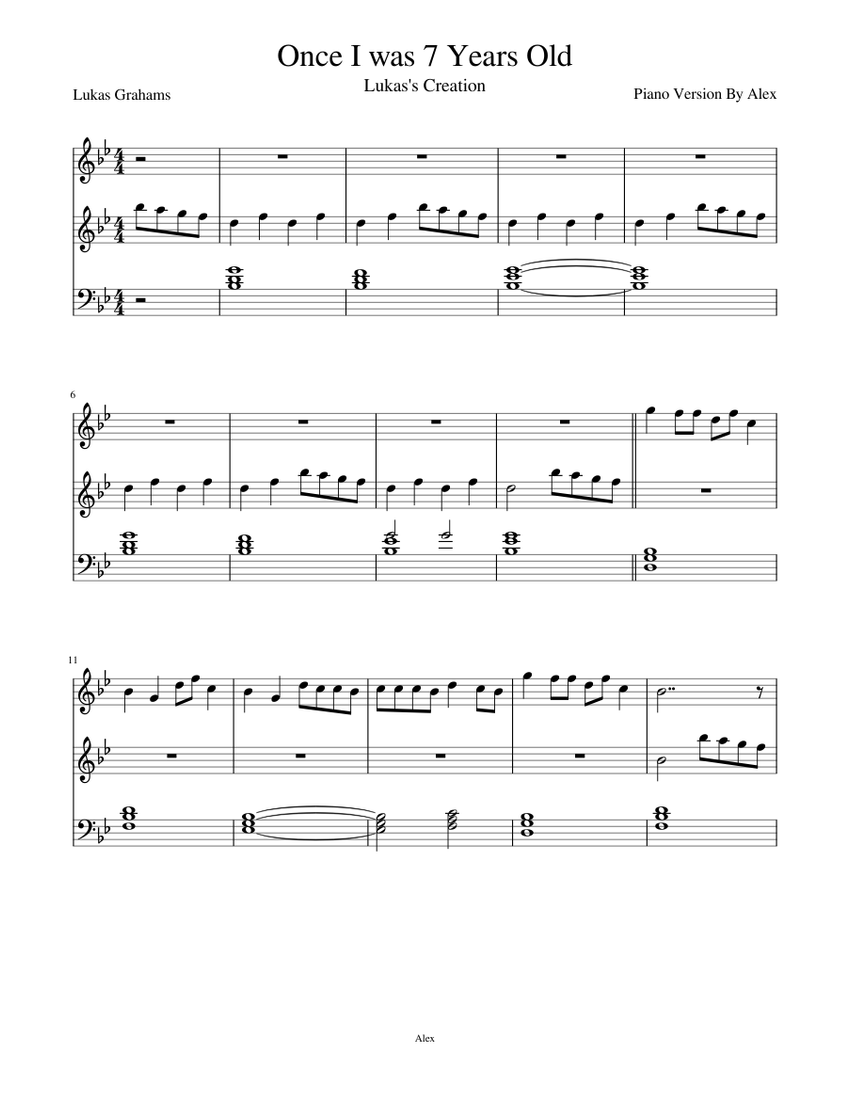 once-i-was-7-years-old-naomed-sheet-music-for-violin-solo-musescore