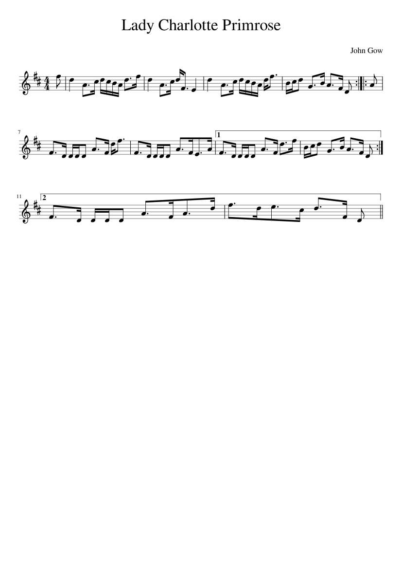Lady Charlotte Primrose
