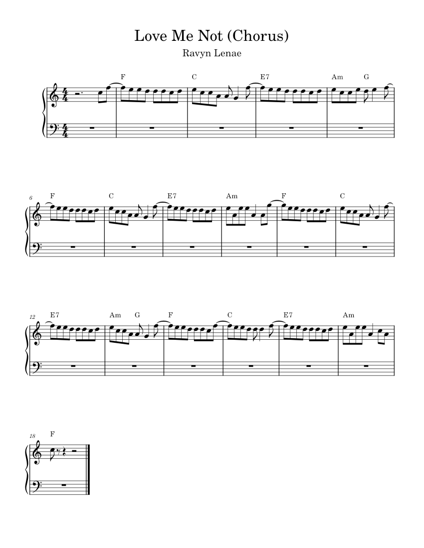 love-me-not-ravyn-lenae-sheet-music-with-chords-for-piano-solo-easy