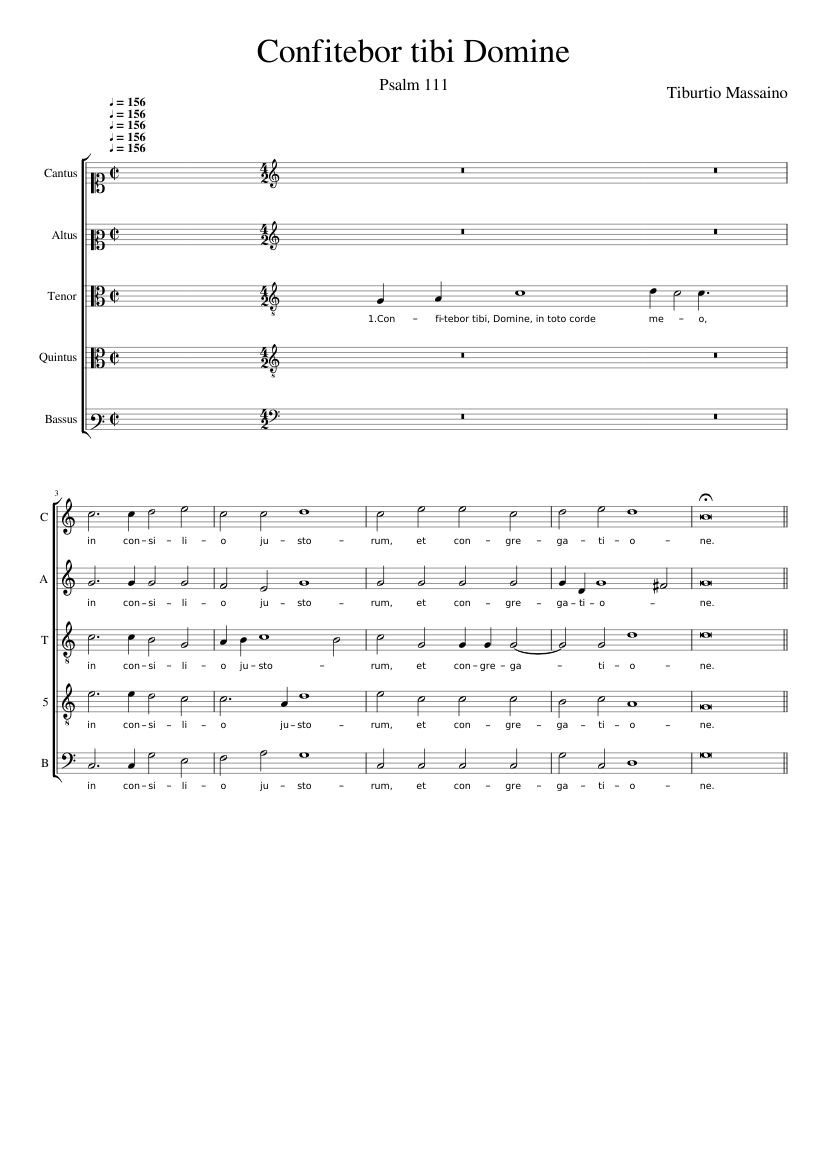 Confitebor tibi Domine