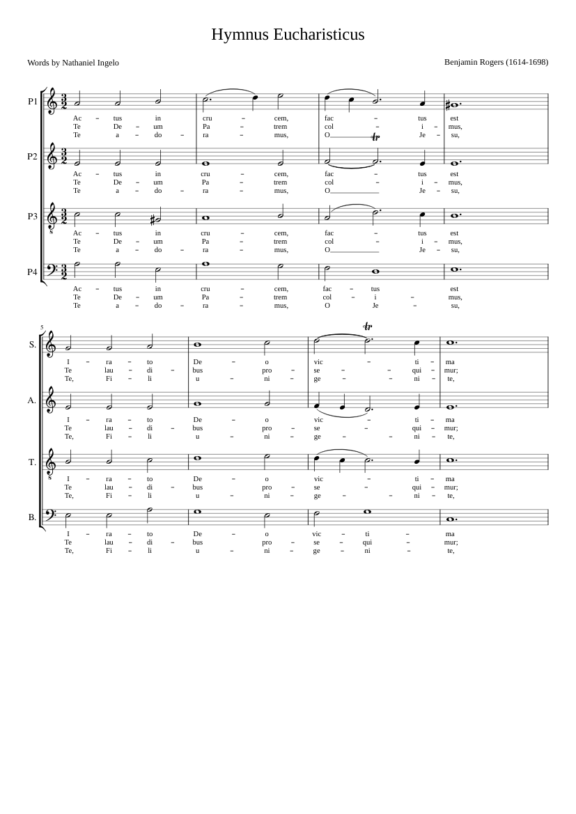 Hymnus Eucharisticus