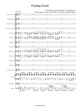 Free feeling good by Nina Simone sheet music | Download PDF or print on  Musescore.com