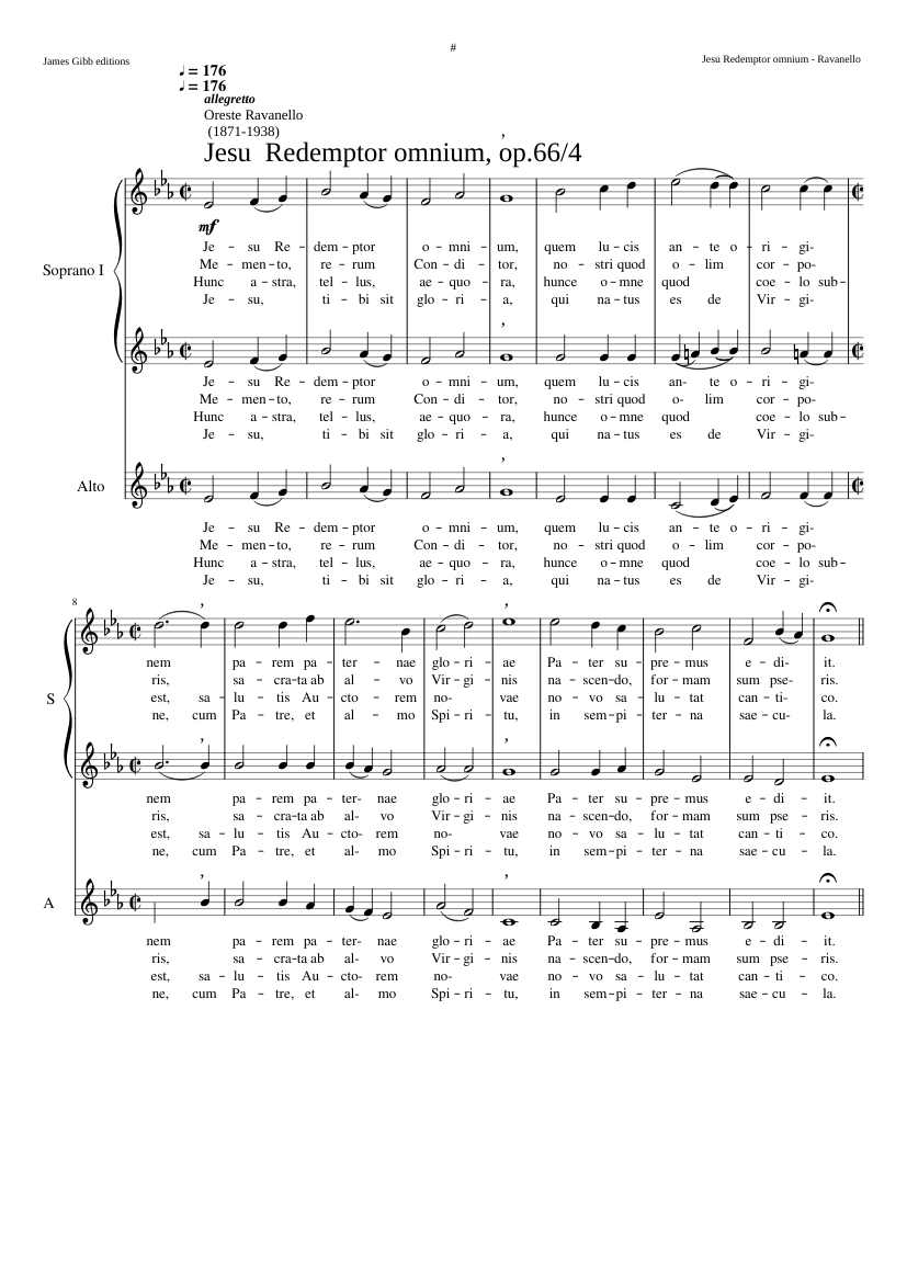 Jesu Redemptor omnium