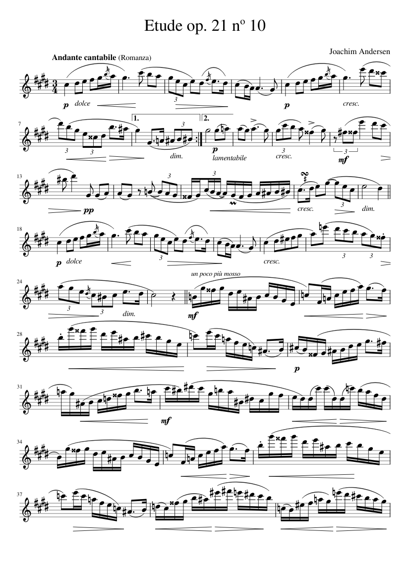 24 Studien op. 21