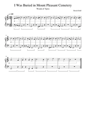 Free Woods of Ypres sheet music | Download PDF or print on Musescore.com