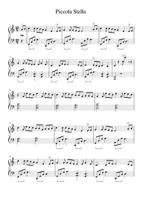 Free Piccola Stella by Ultimo sheet music