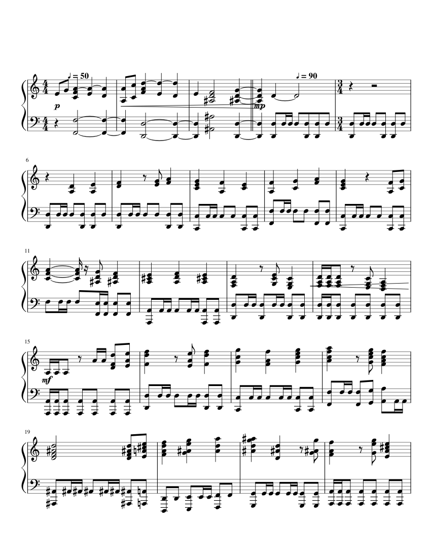 The Medallion Calls Sheet music for Piano (Solo) | Musescore.com