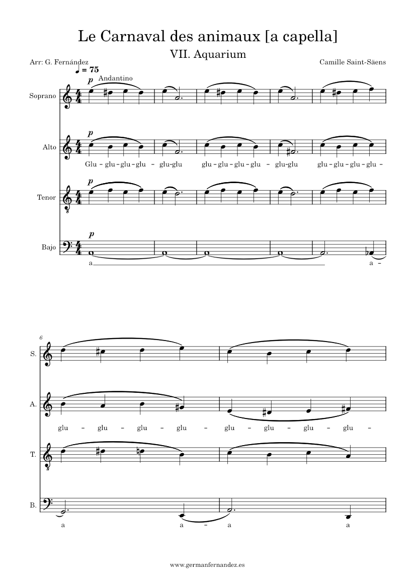 Le carnaval des animaux