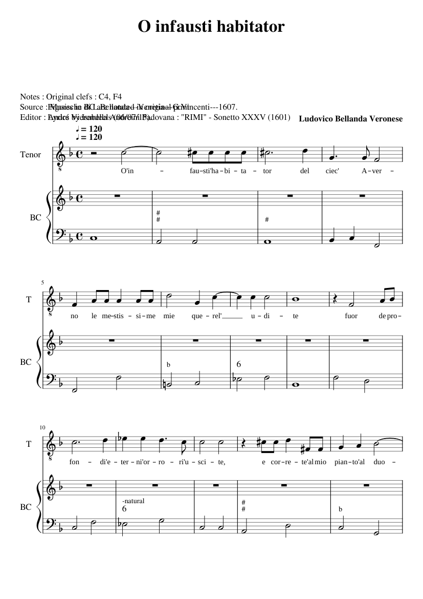 O infausti habitator