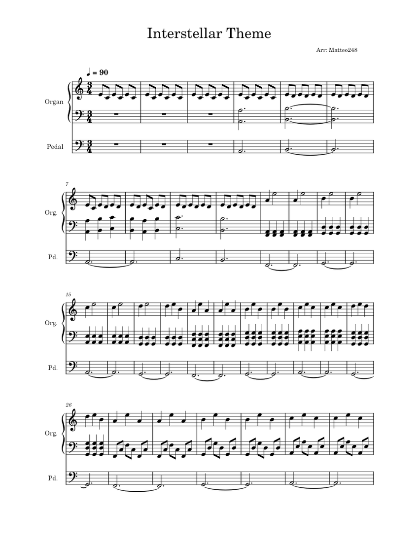 Hans Zimmer - Interstellar - EASY Piano Tutorial - Day One (Interstellar  Main Theme) - 
