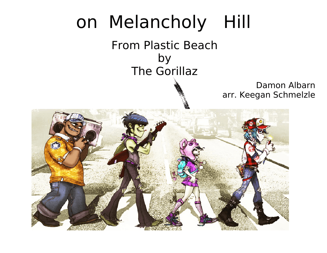 On Melancholy Hill Sheet music for Piano, Trombone, Oboe, Guitar & more  instruments (Mixed Ensemble) | Musescore.com