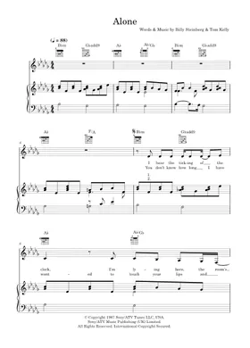 ☆ Heart-Alone Sheet Music pdf, - Free Score Download ☆