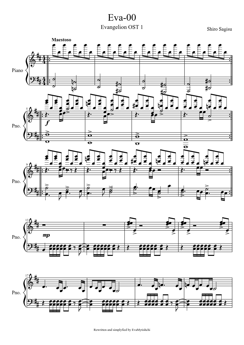 ⁄ 新世紀エヴァンゲリオン - BGM集Vol.2 ピアノ譜 絶版希少♪ BGM集 新