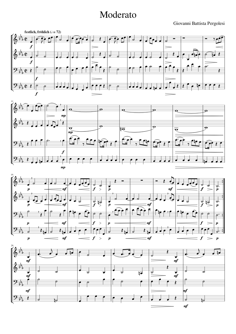 Trio Sonata in G major P.12 I. Moderato