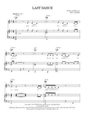 Donna Summer sheet music | Play, print, and download in PDF or MIDI sheet  music on Musescore.com