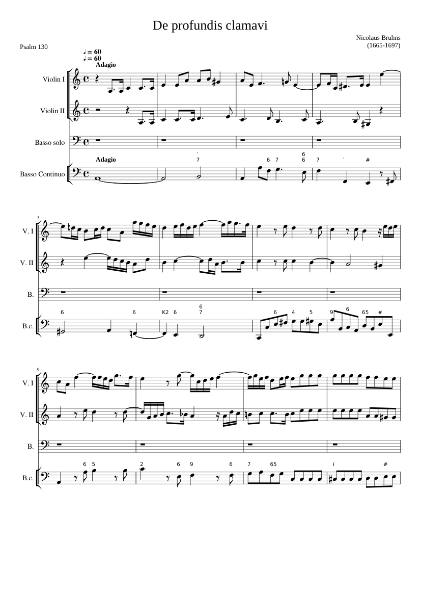 De Profundis Clamavi
