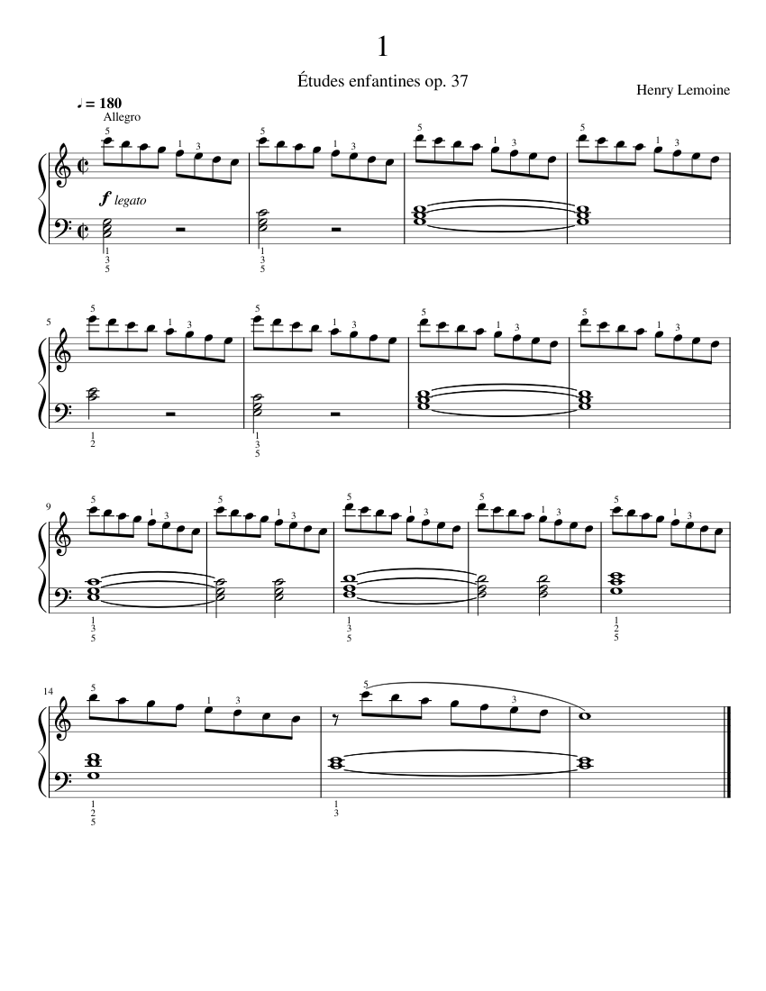 Études enfantines Op.37