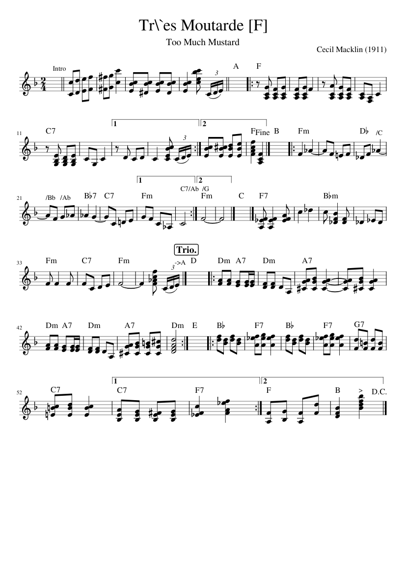 Tr\es Moutarde