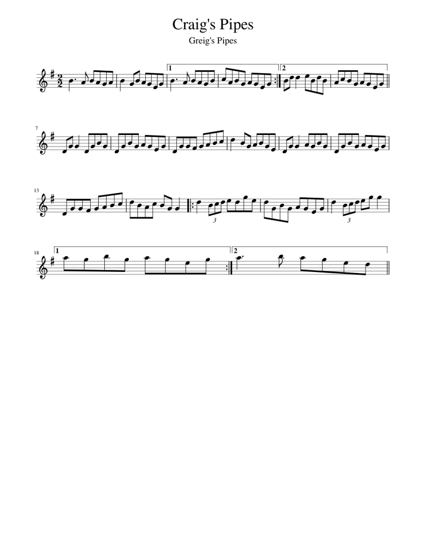 craig-s-pipes-sheet-music-for-piano-solo-musescore
