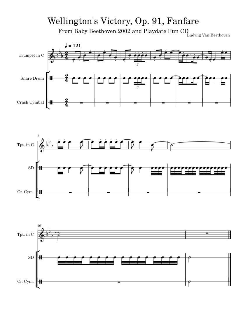 Wellingtons Sieg Op 91 Ludwig Van Beethoven Wellington s Victory Op wellingtons-sieg-op-91-ludwig-van-beethoven-wellington-s-victory-op