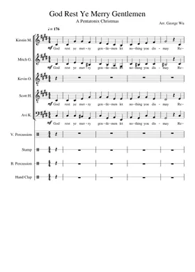 You only live once – The Strokes . Sheet music for Clarinet in b-flat,  Guitar, Bass guitar, Drum group (Mixed Ensemble)