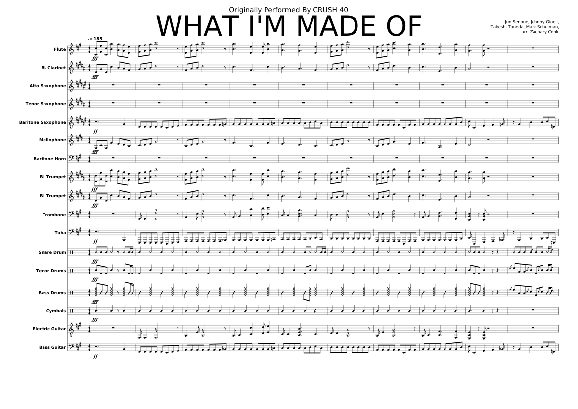What I'm Made Of...