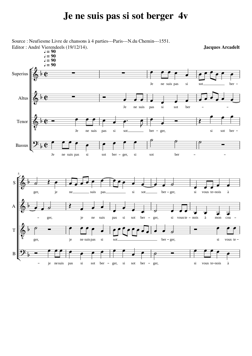 Je ne suis pas si sot