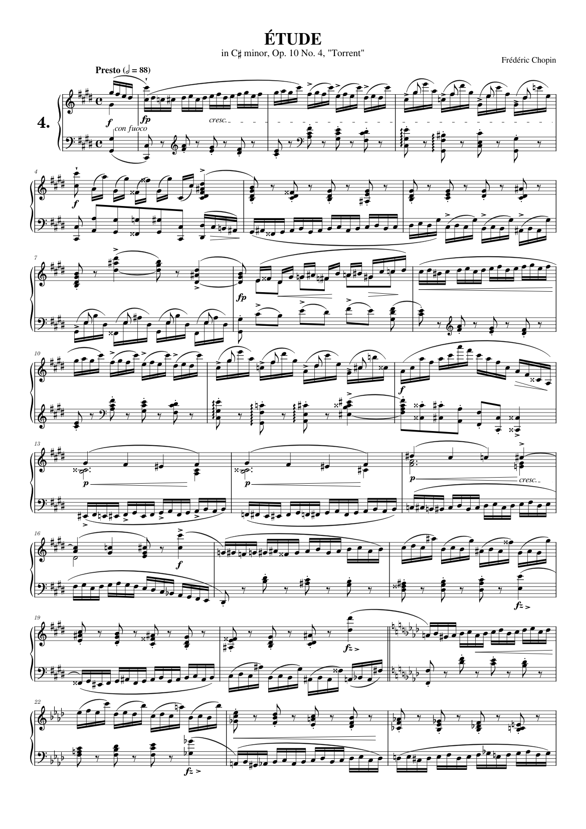 Études Op.10