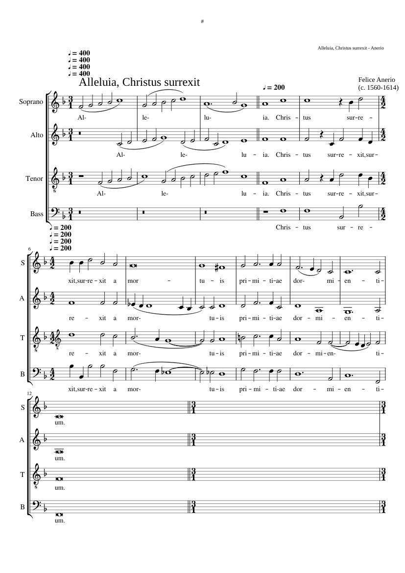 Alleluia Christus surrexit