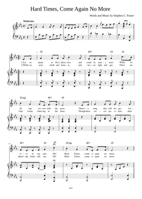 Stephen Foster Sheet Music Free Download In Pdf Or Midi On Musescore Com
