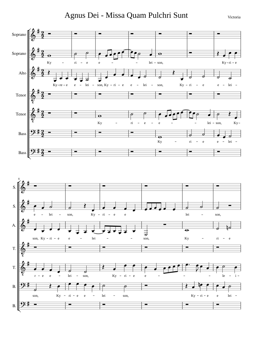 Missa Quam pulchri sunt