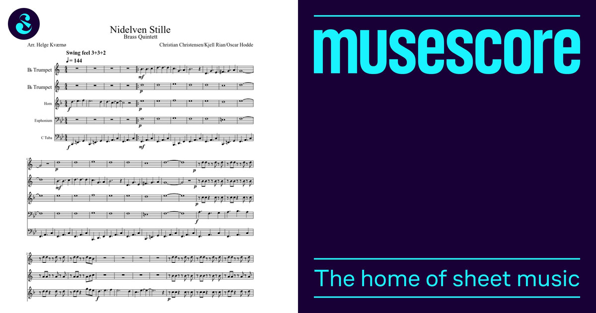 Nidelven Stille Sheet Music For Tuba Trumpet Other Mixed Trio nidelven-stille-sheet-music-for-tuba-trumpet-other-mixed-trio