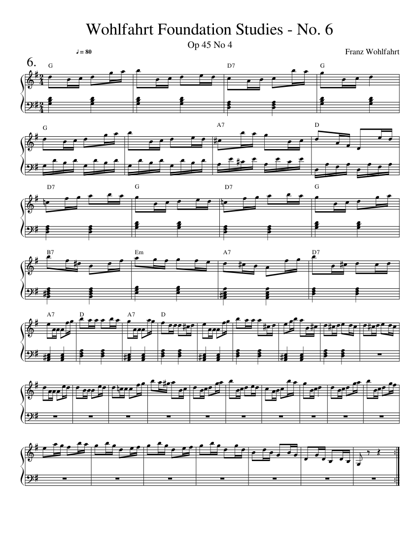 60 Studies for the Violin Op.45