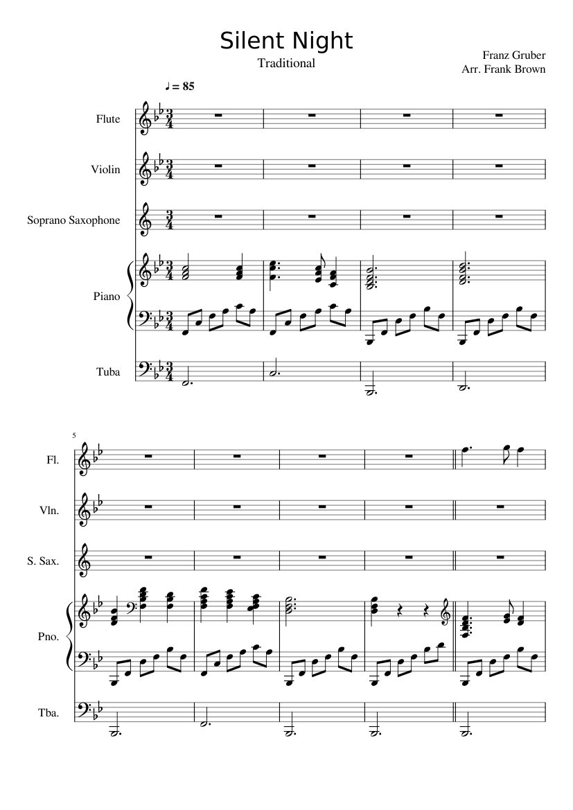 Stille Nacht heilige Nacht H.145