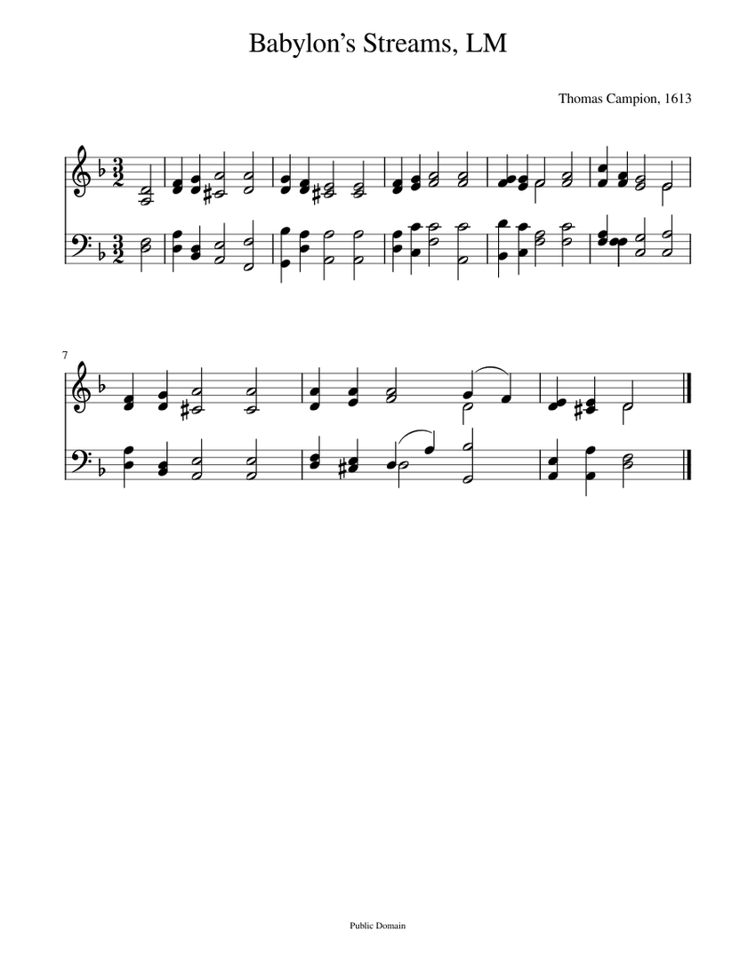 Lord Jesus! when we stand afar William Walsham How Sheet music for