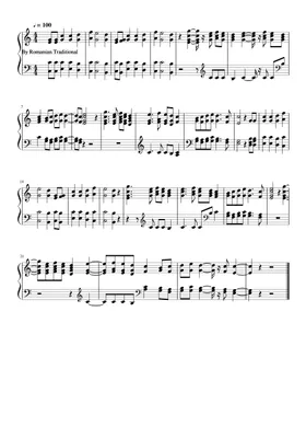 Free O, Ce Veste Minunata by Misc Traditional sheet music | Download PDF or  print on Musescore.com