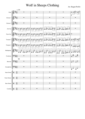 Wolf In Sheep S Clothing Sheet Music Free Download In Pdf Or Midi On Musescore Com - wolf in sheeps clothing roblox piano