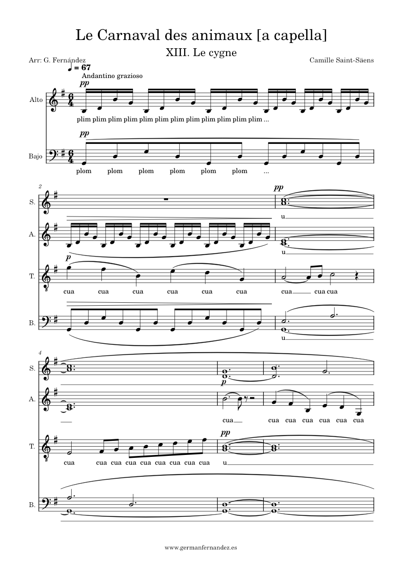 Le carnaval des animaux