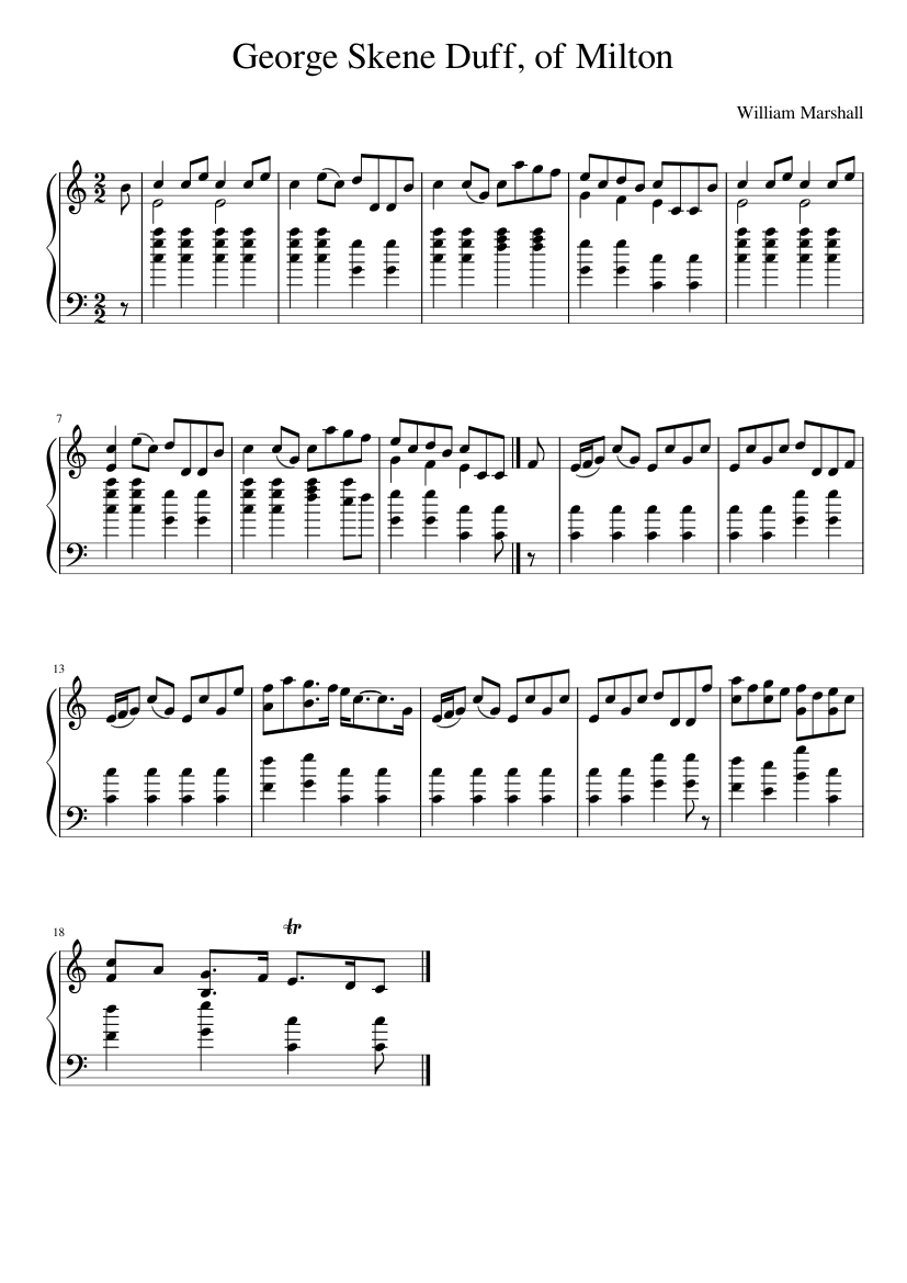 George Skene Duff of Milton