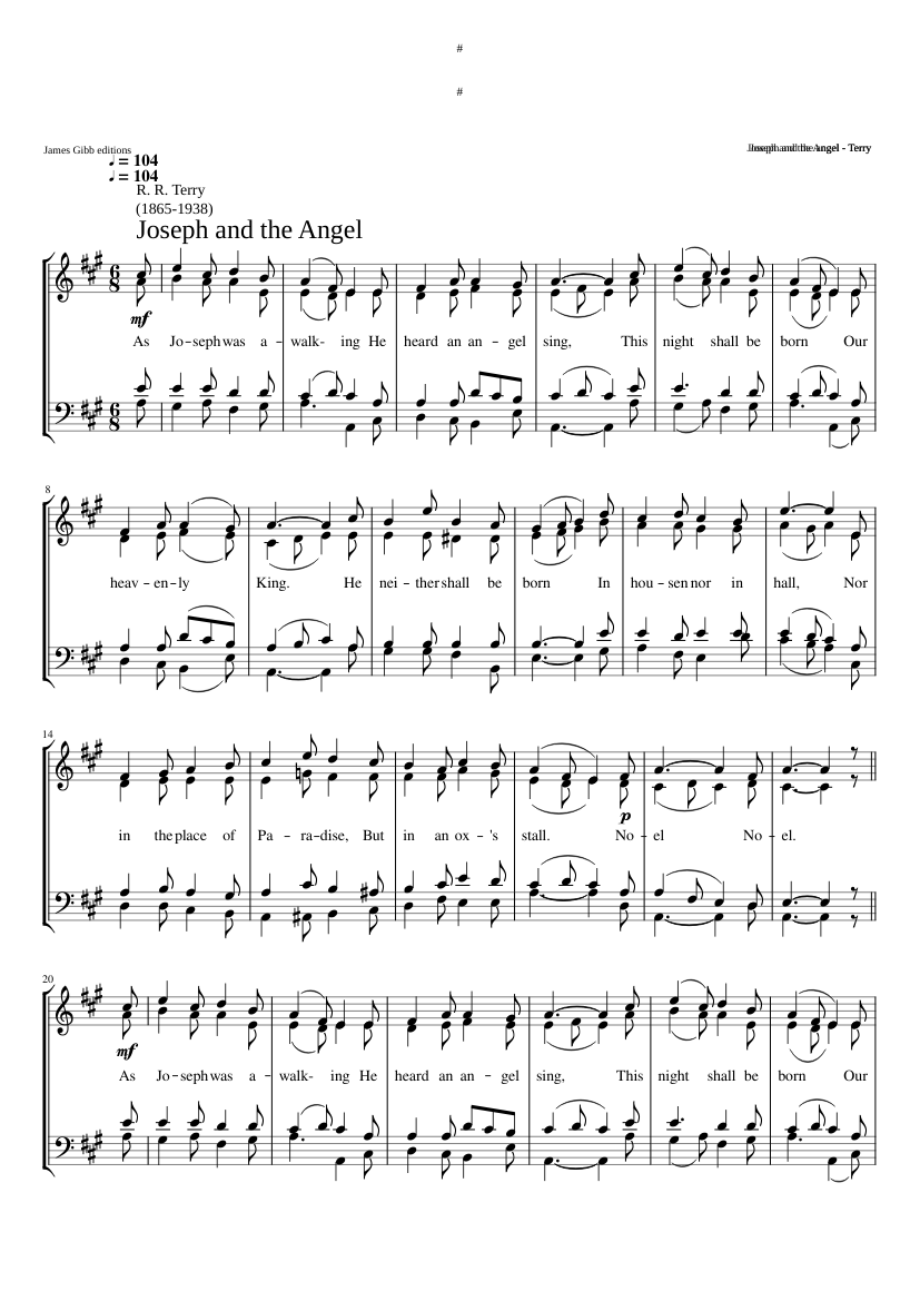 Joseph and the Angel