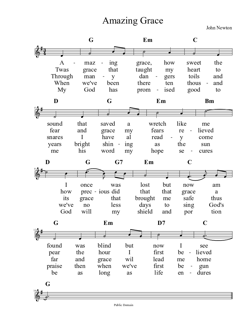 amazing grace